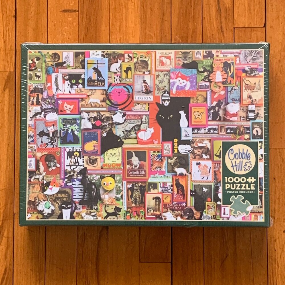 Cobble Hill New Sealed 1000 Pieces Jigsaw Puzzle Poster Included